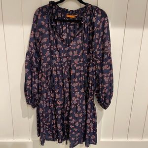 Oliphant Navy Dress